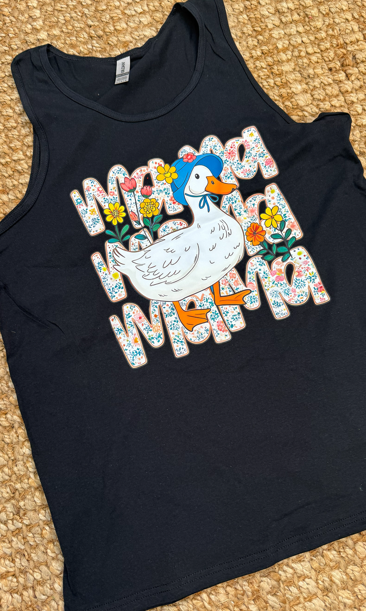 Mama Goose Graphic Tank-Top