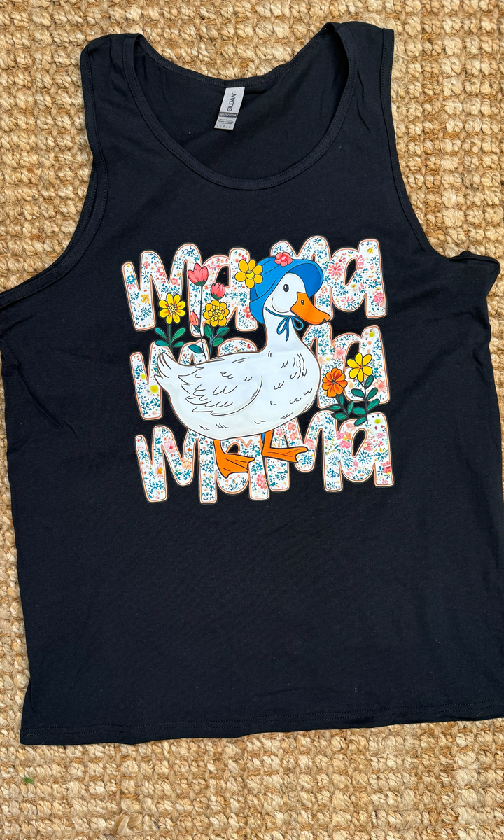 Mama Goose Graphic Tank-Top