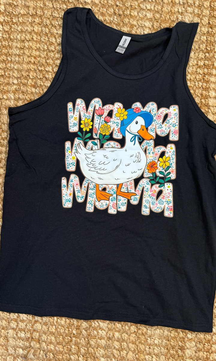 Mama Goose Graphic Tank-Top