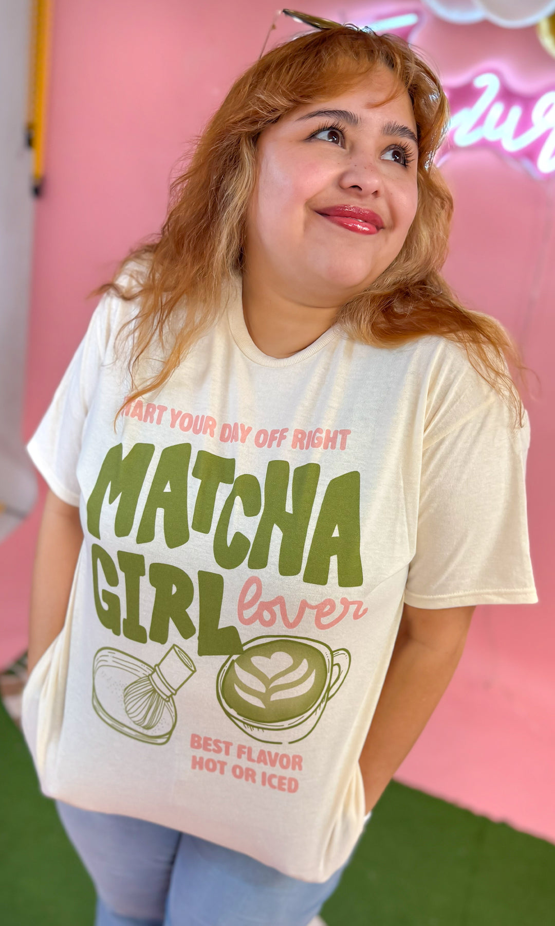 Matcha Girl Lover Graphic T-Shirt