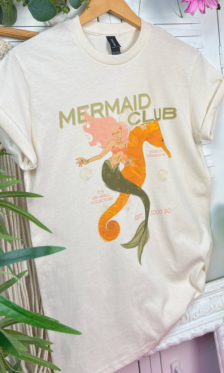 Mermaid Club  Graphic T-Shirt