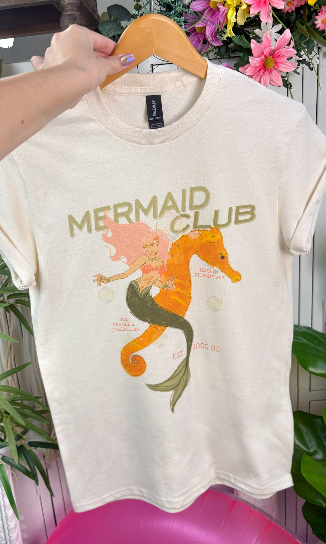 Mermaid Club  Graphic T-Shirt