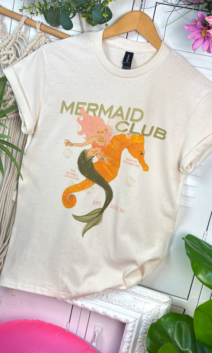 Mermaid Club  Graphic T-Shirt