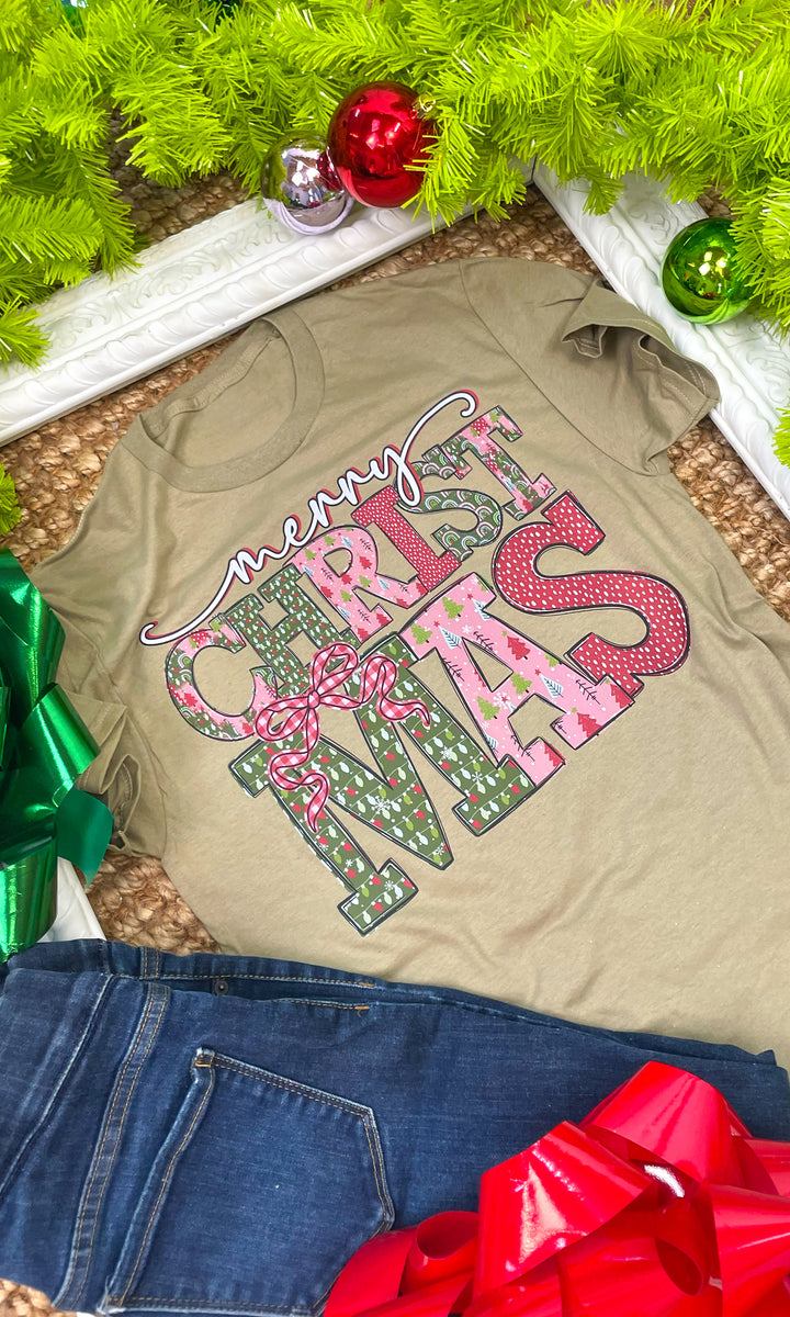 Merry Christmas Fancy Graphic Shirt