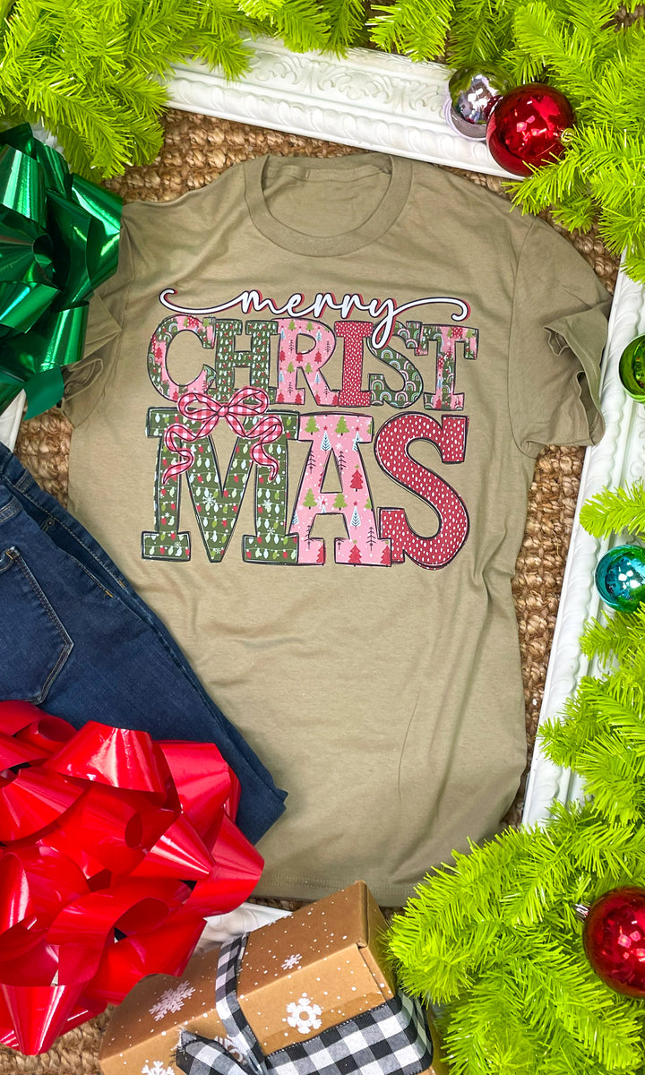 Merry Christmas Fancy Graphic Shirt