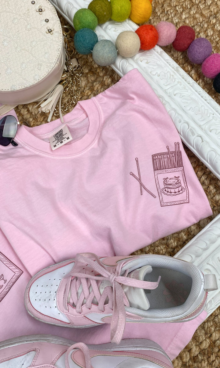 Met Your Match Comfort Color Graphic T-Shirt