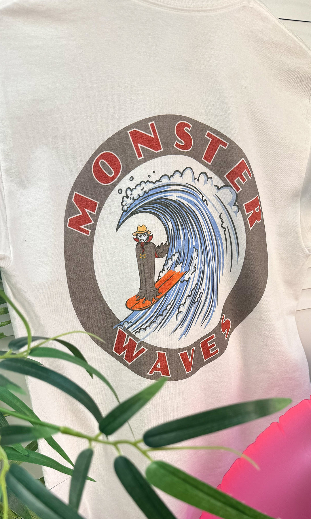 Monster Wave Graphic T-Shirt