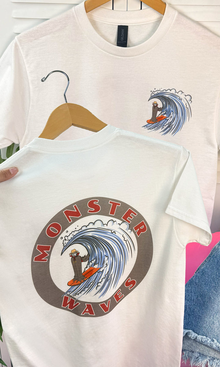 Monster Wave Graphic T-Shirt