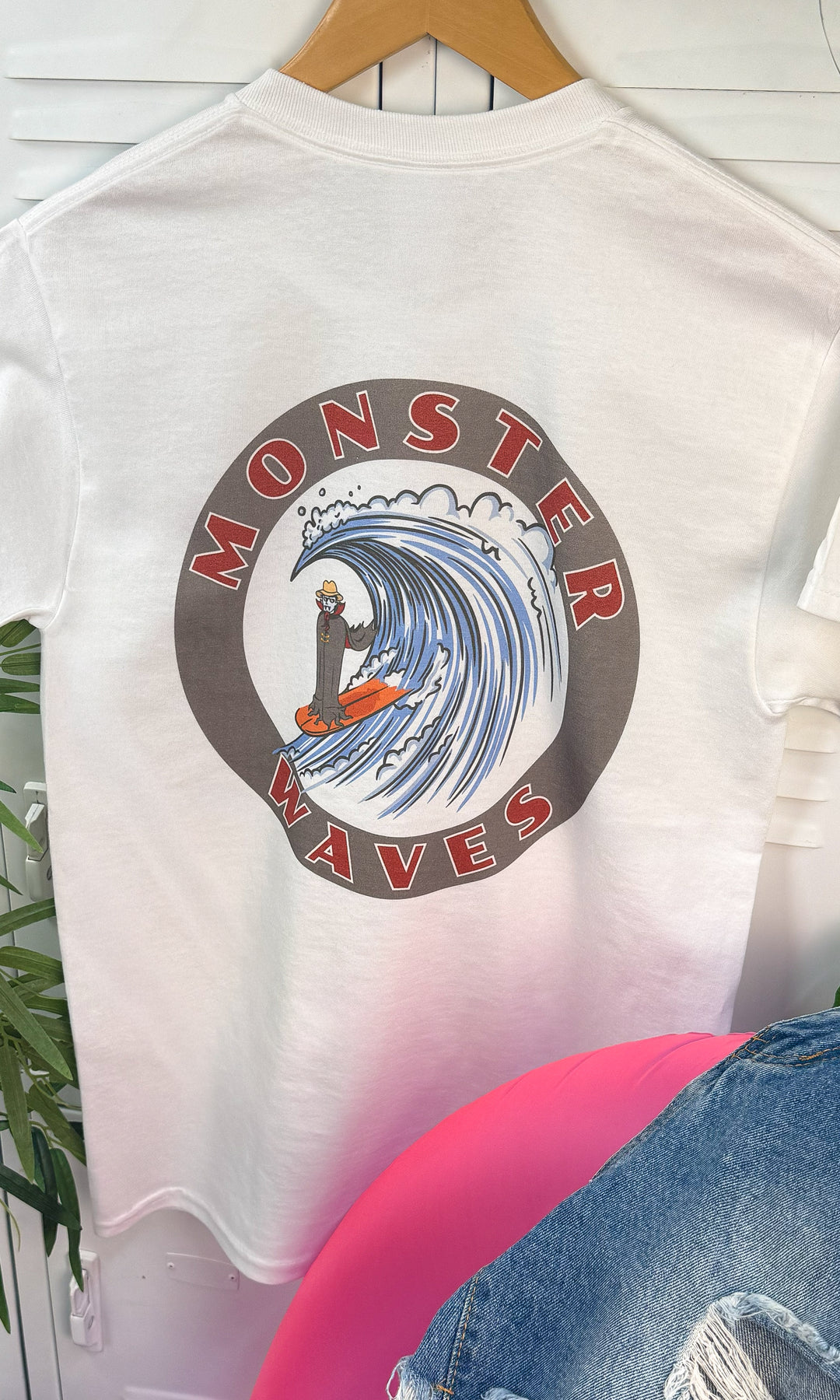 Monster Wave Graphic T-Shirt