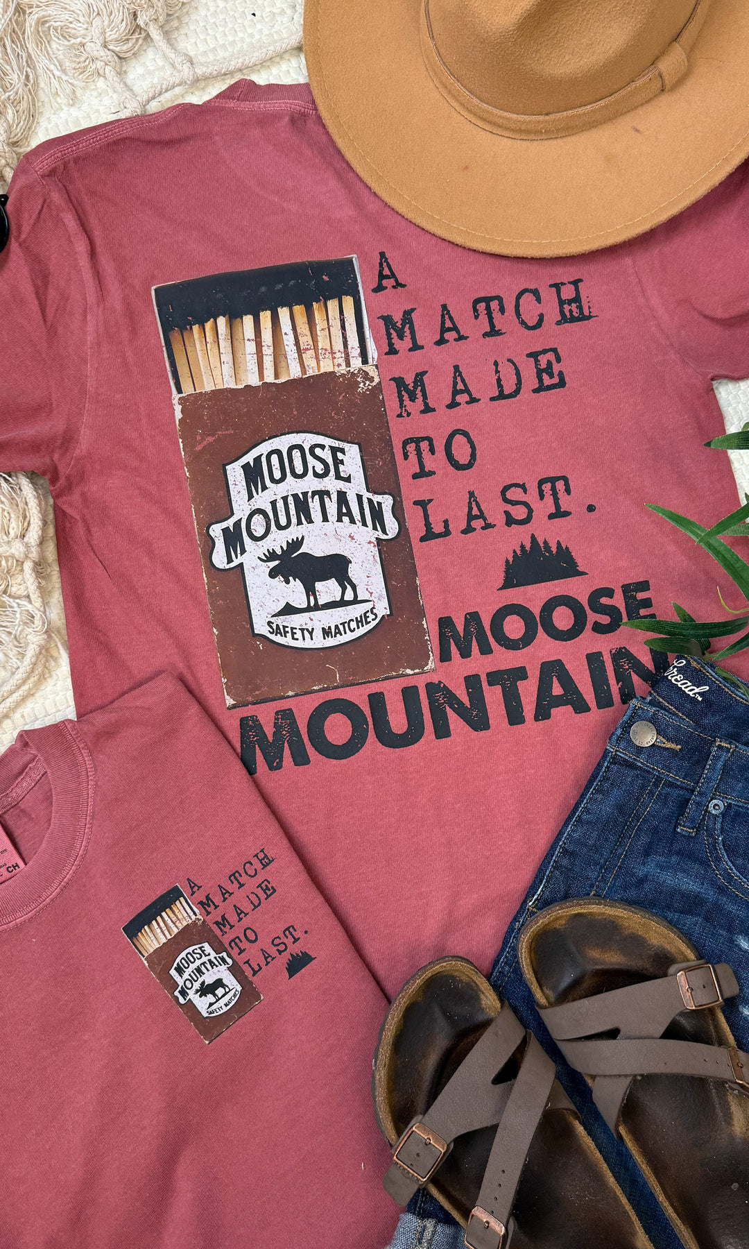 Moose Mountain Comfort Color Graphic T-Shirt