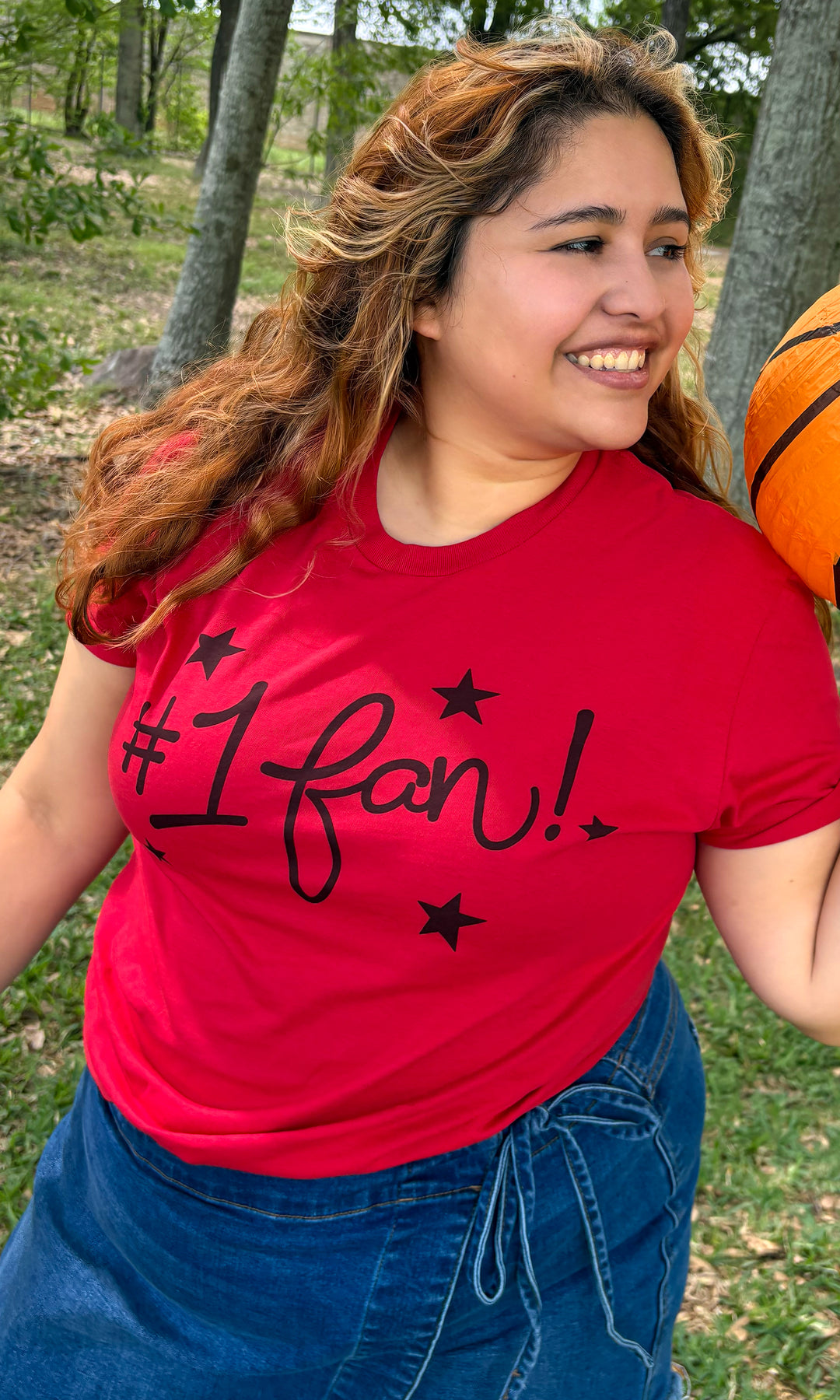 Number One Fan Graphic T-Shirt