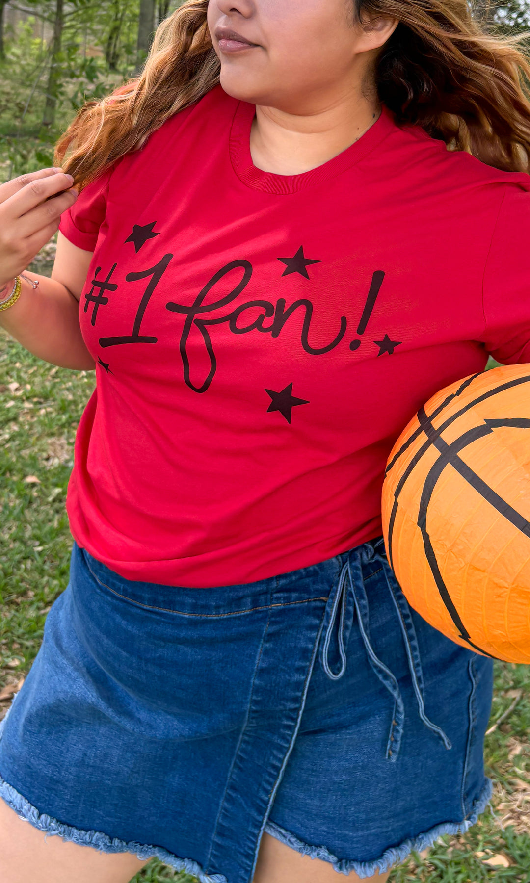 Number One Fan Graphic T-Shirt