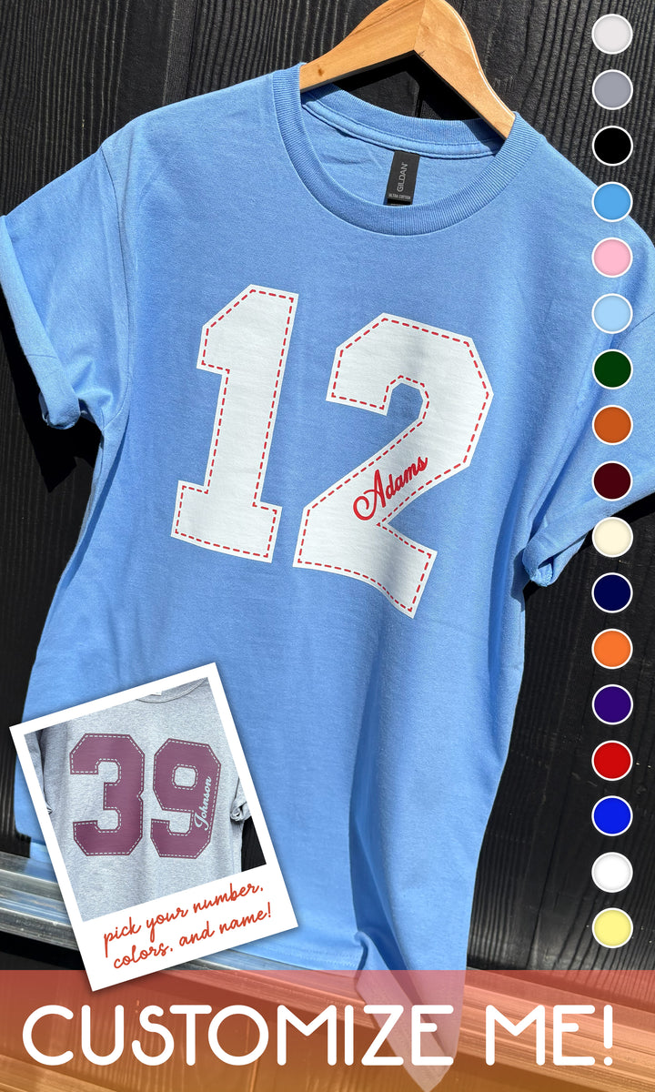Number Pride Custom  Graphic T-Shirt