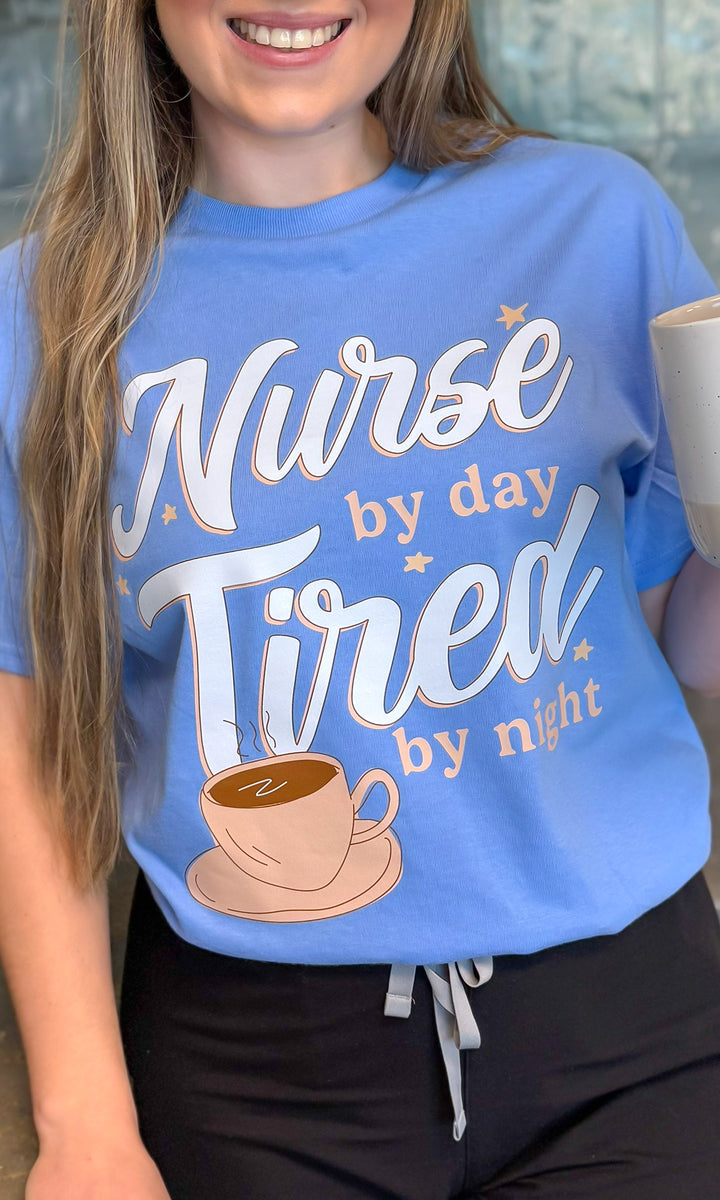 Nurse By Day Graphic T-Shirt