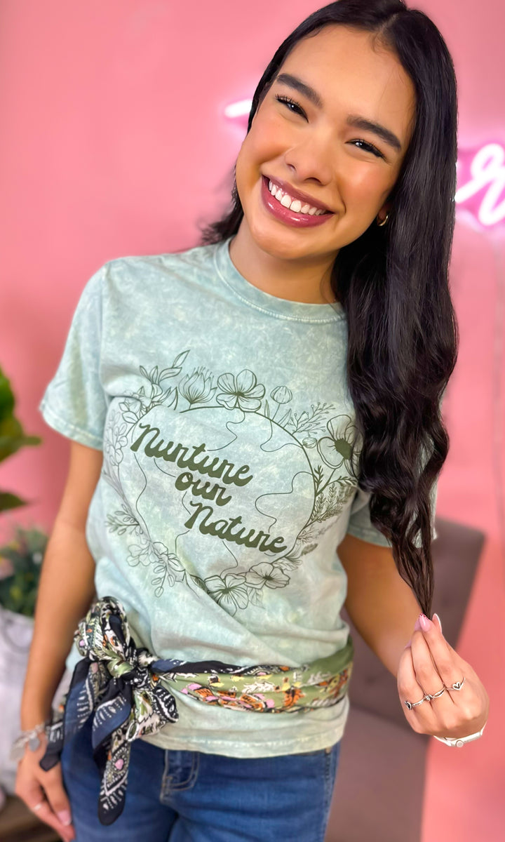 Nurture Our Nature Graphic T-Shirt