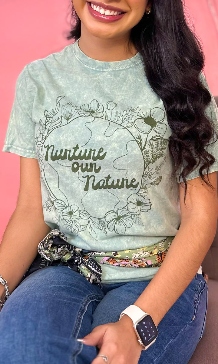 Nurture Our Nature Graphic T-Shirt