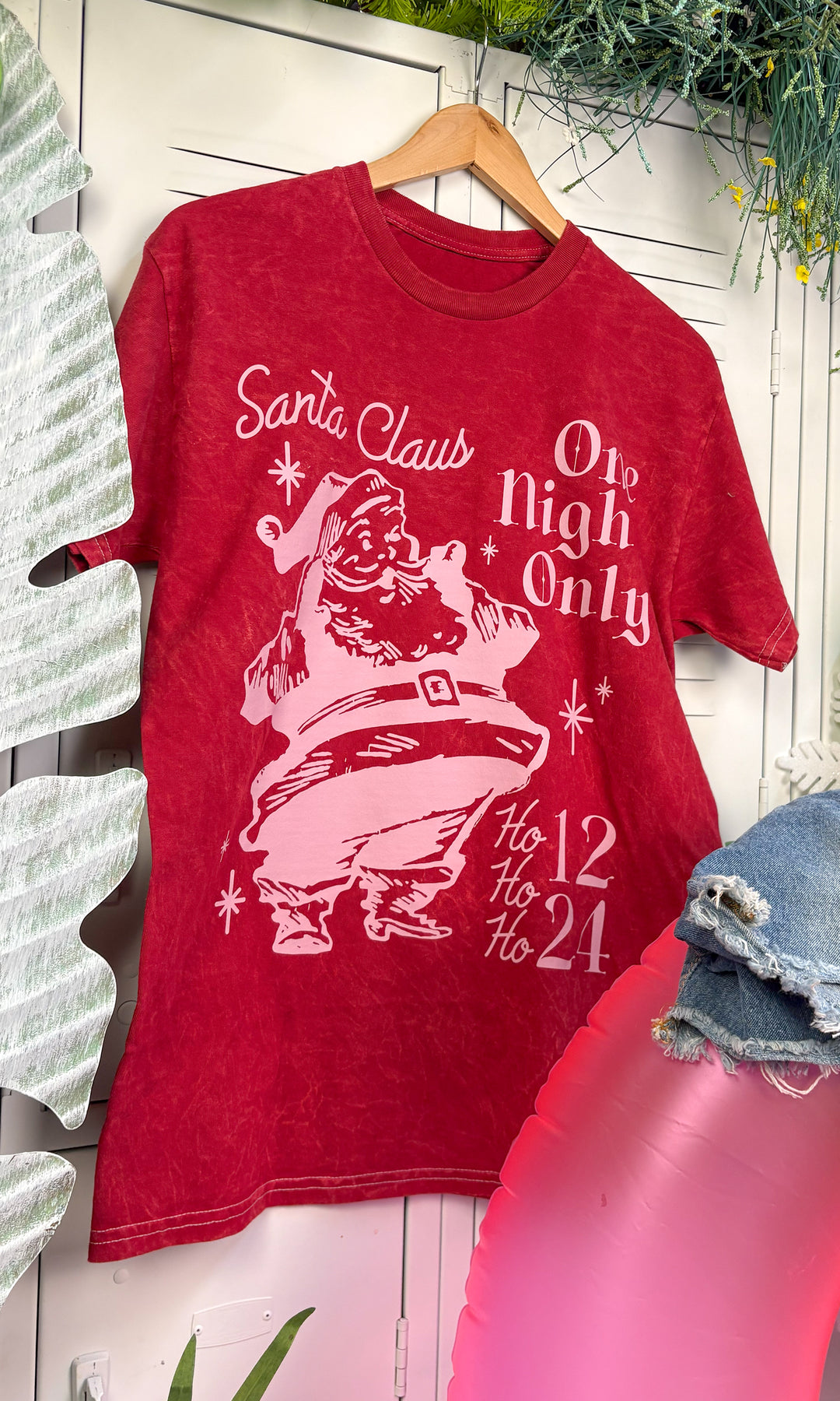 One Night Only Mineral Washed Graphic T-Shirt