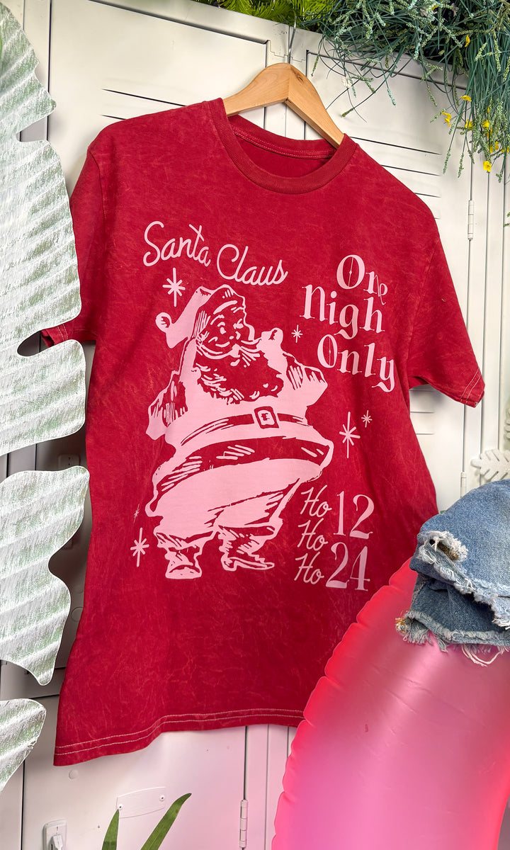One Night Only Mineral Washed Graphic T-Shirt