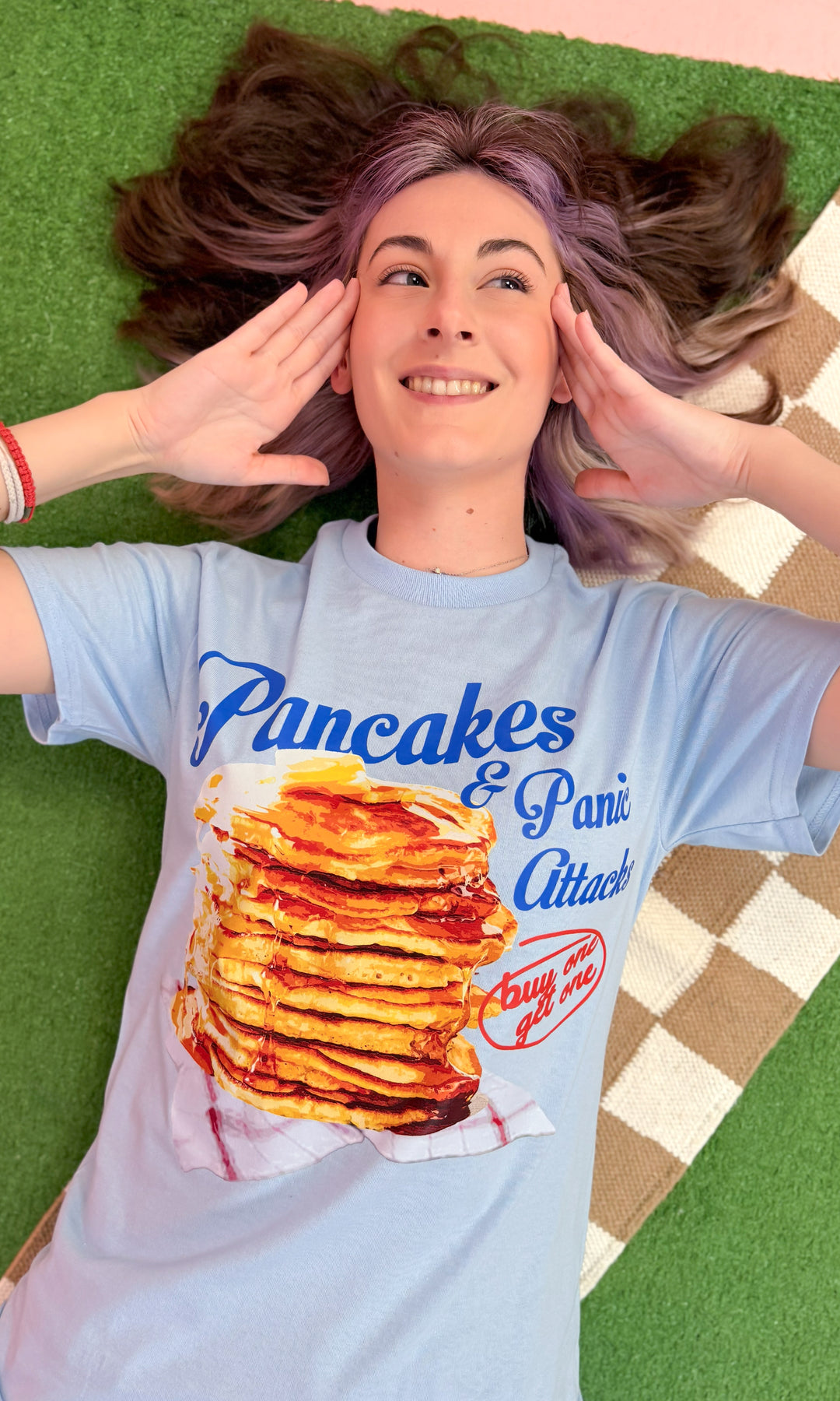 Pancakes And Panic Attacks Graphic T-Shirt