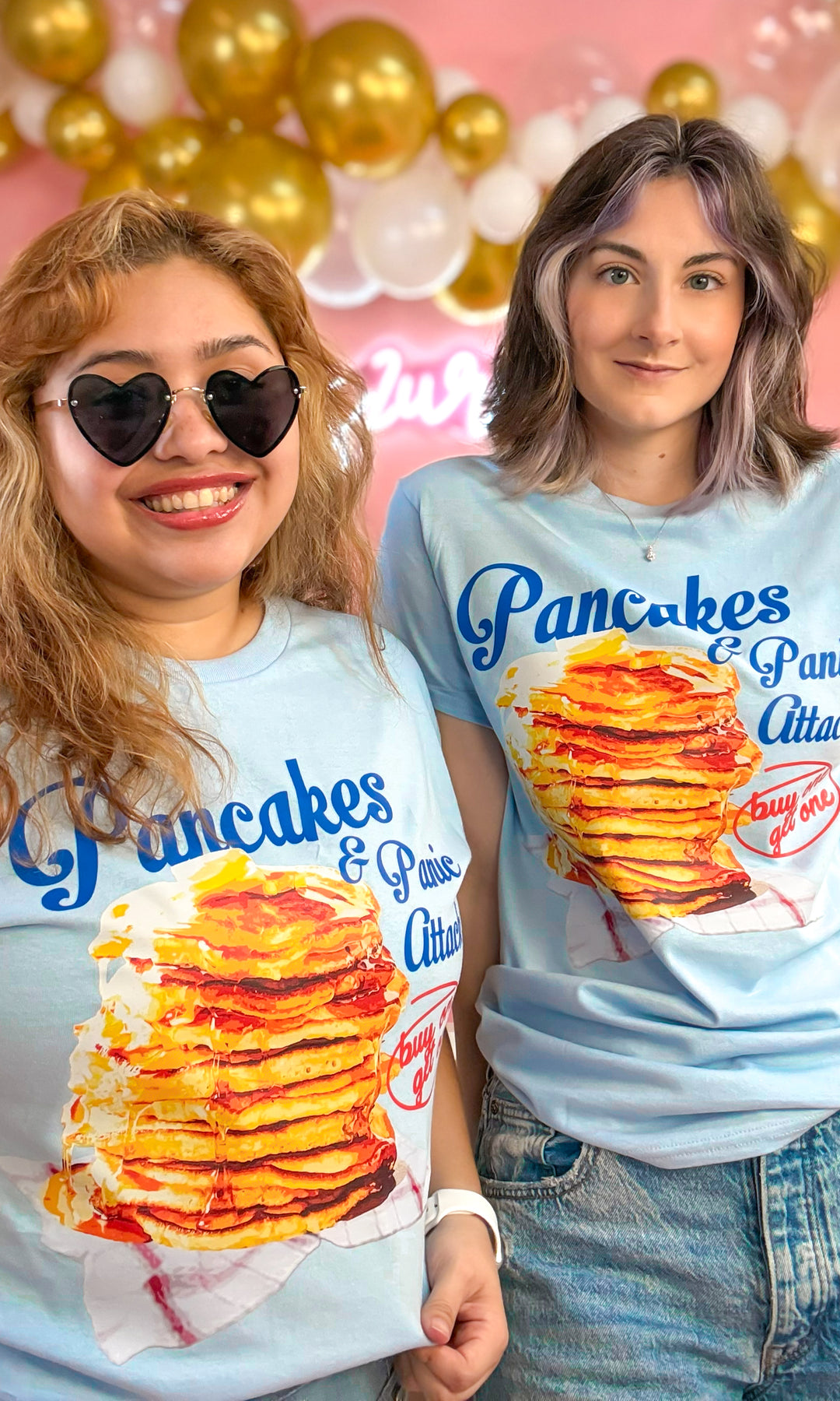 Pancakes And Panic Attacks Graphic T-Shirt