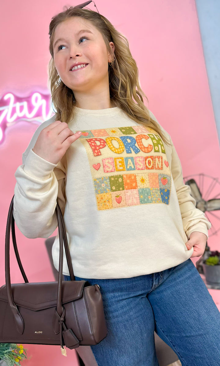 Porch Season Graphic Sweatshirt
