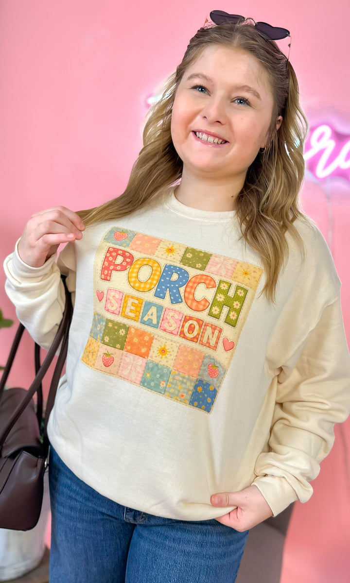 Porch Season Graphic Sweatshirt