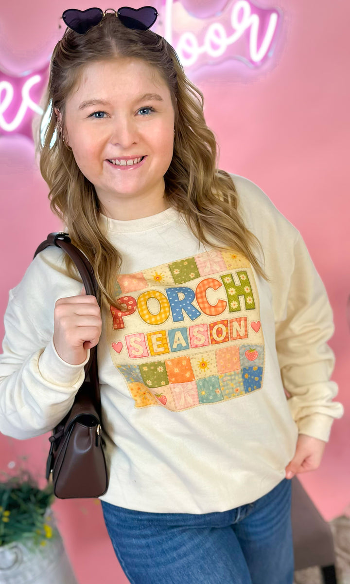 Porch Season Graphic Sweatshirt