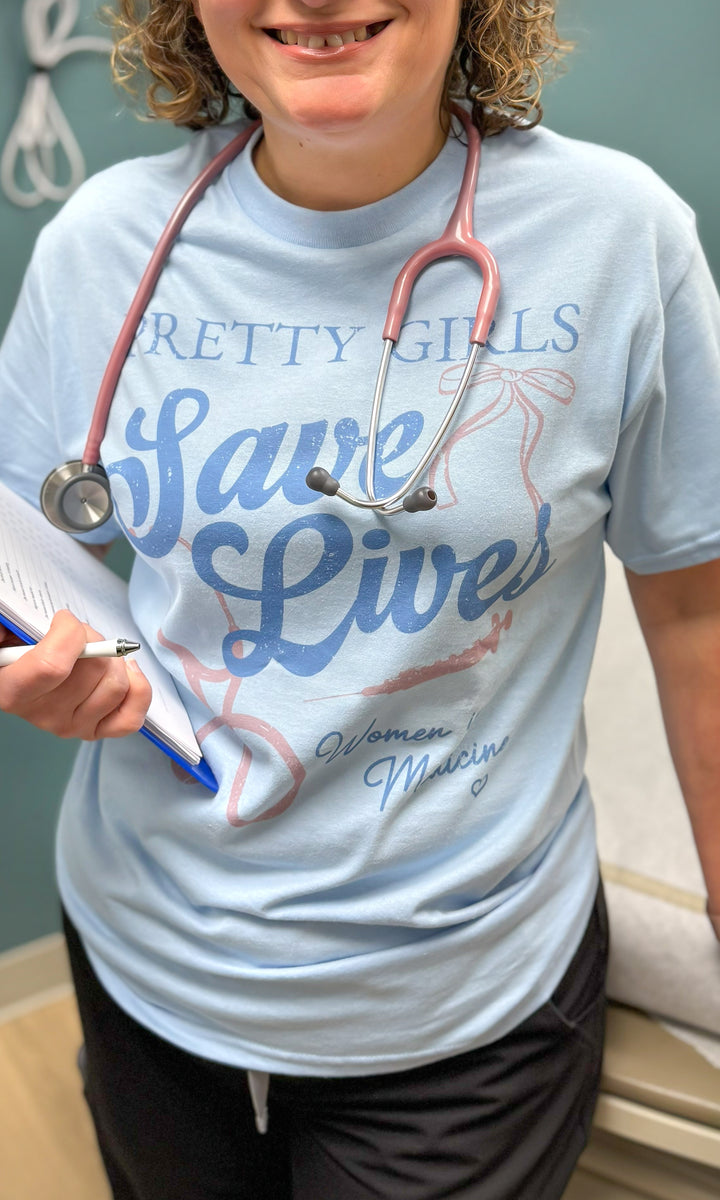 Pretty Girls Save Graphic T-Shirt