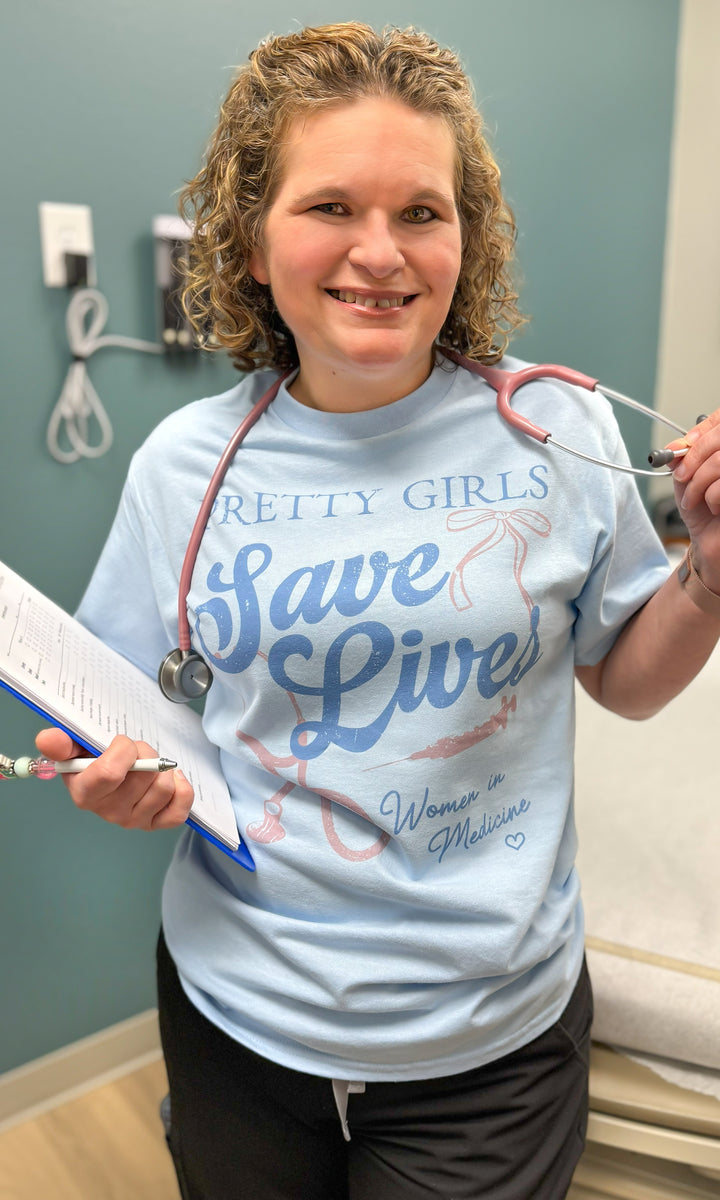 Pretty Girls Save Graphic T-Shirt