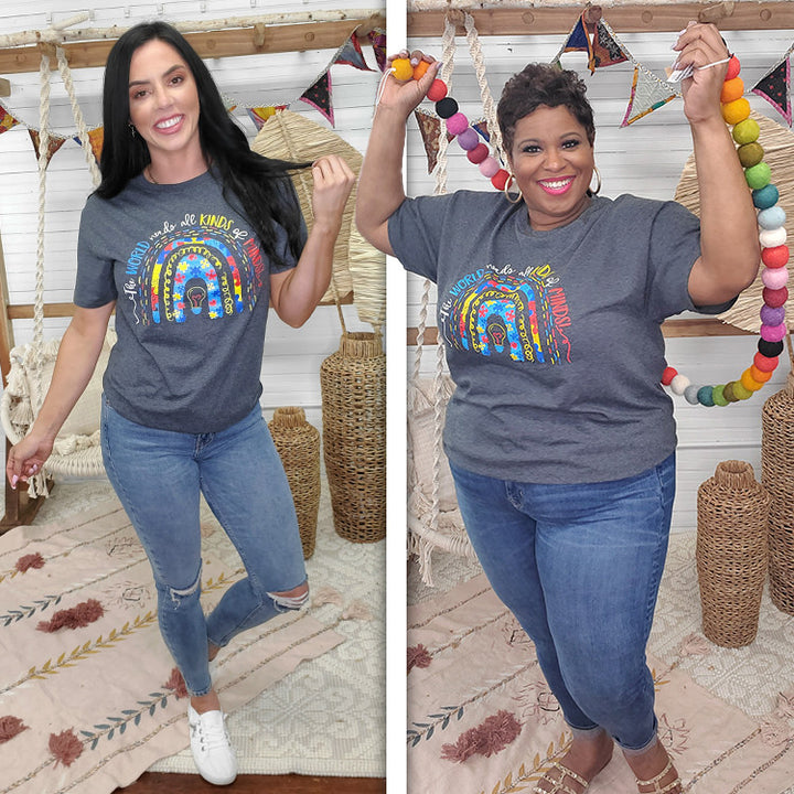 Puzzle Arches Autism Awareness T-Shirt