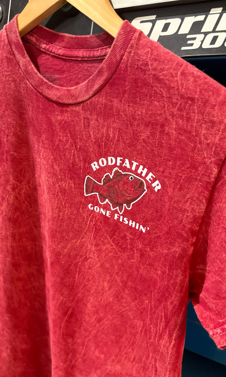RodFather Mineral Washed Graphic Shirt