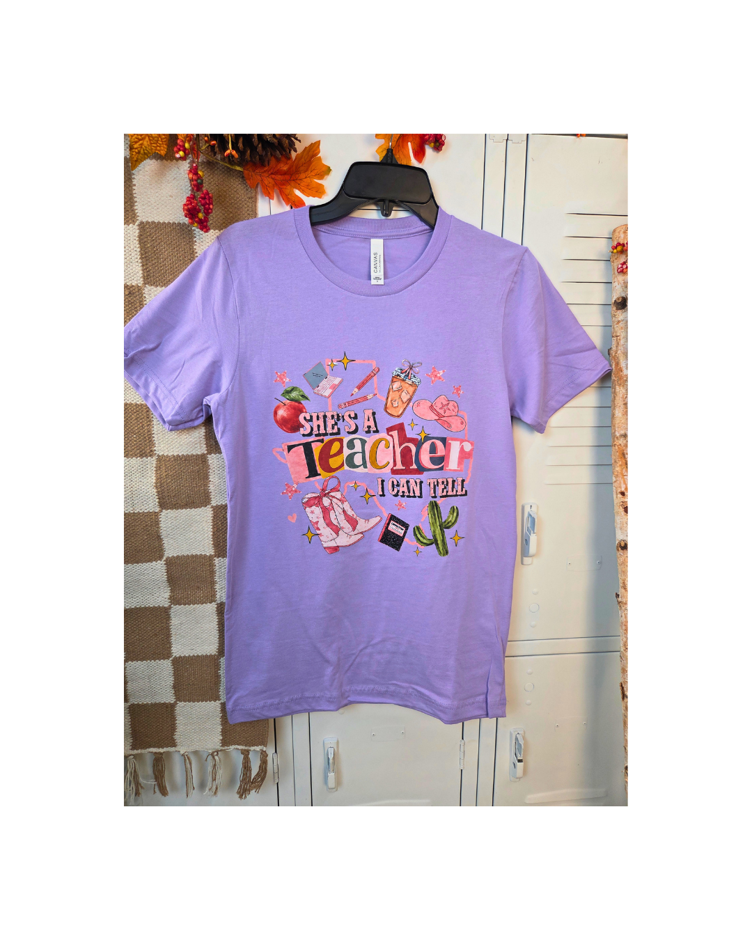 She is a Teacher  I Can Tell Graphic T-Shirt