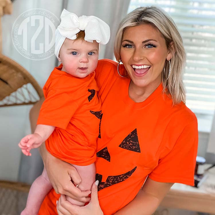 Pumpkin Face Halloween T-Shirt