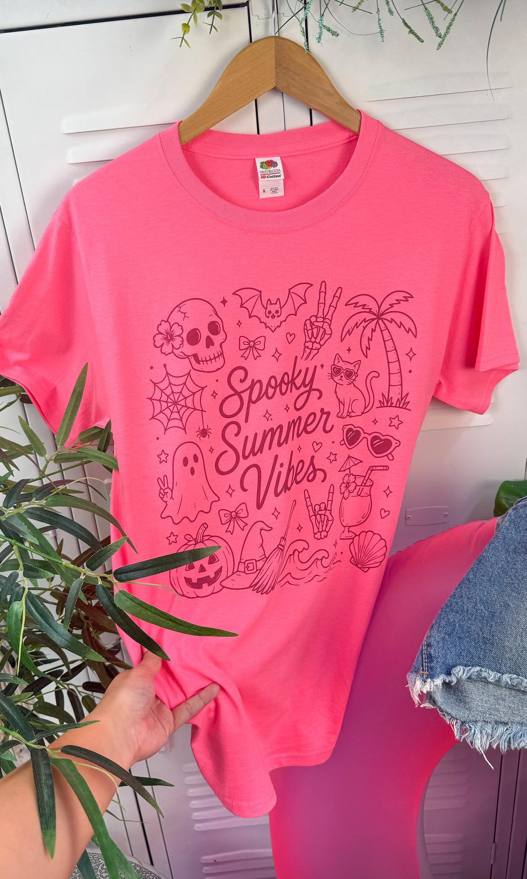 Spooky Summer Vibes Graphic T-Shirt