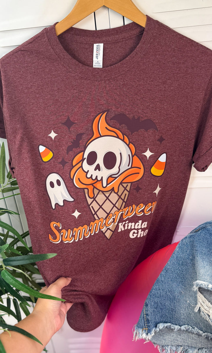 Summerween Kinda Ghoul Graphic T-Shirt