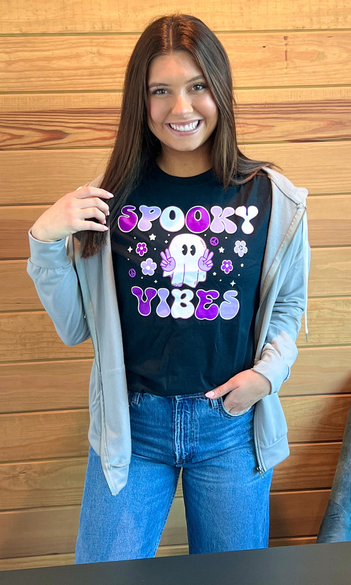 T2D Spooky Vibes Halloween Graphic T-Shirt