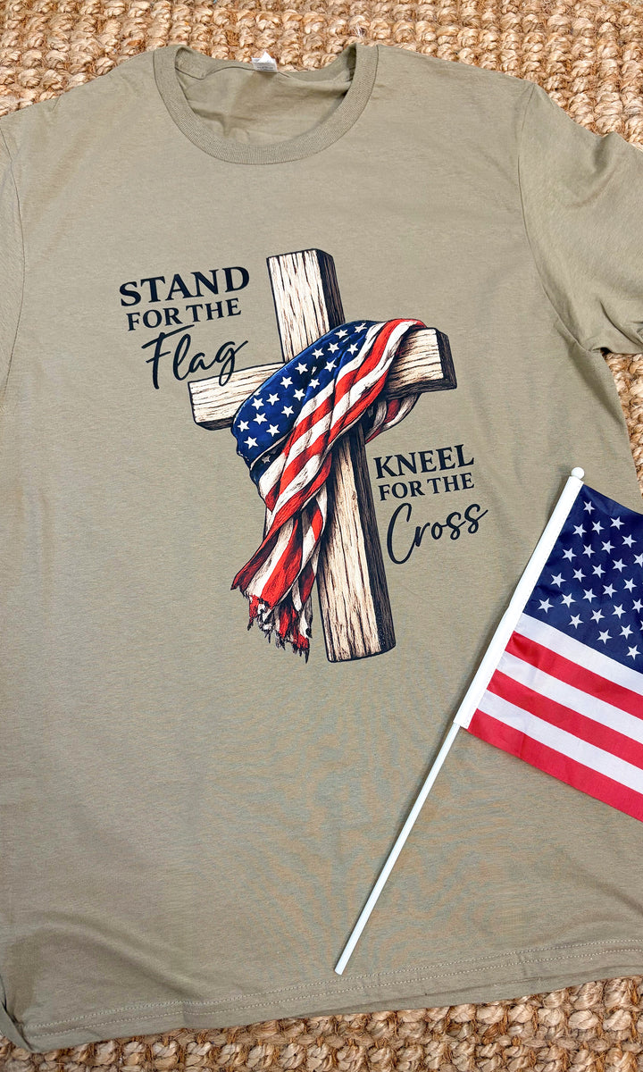 Stand For The Flag-Patriotic Graphic T-Shirt