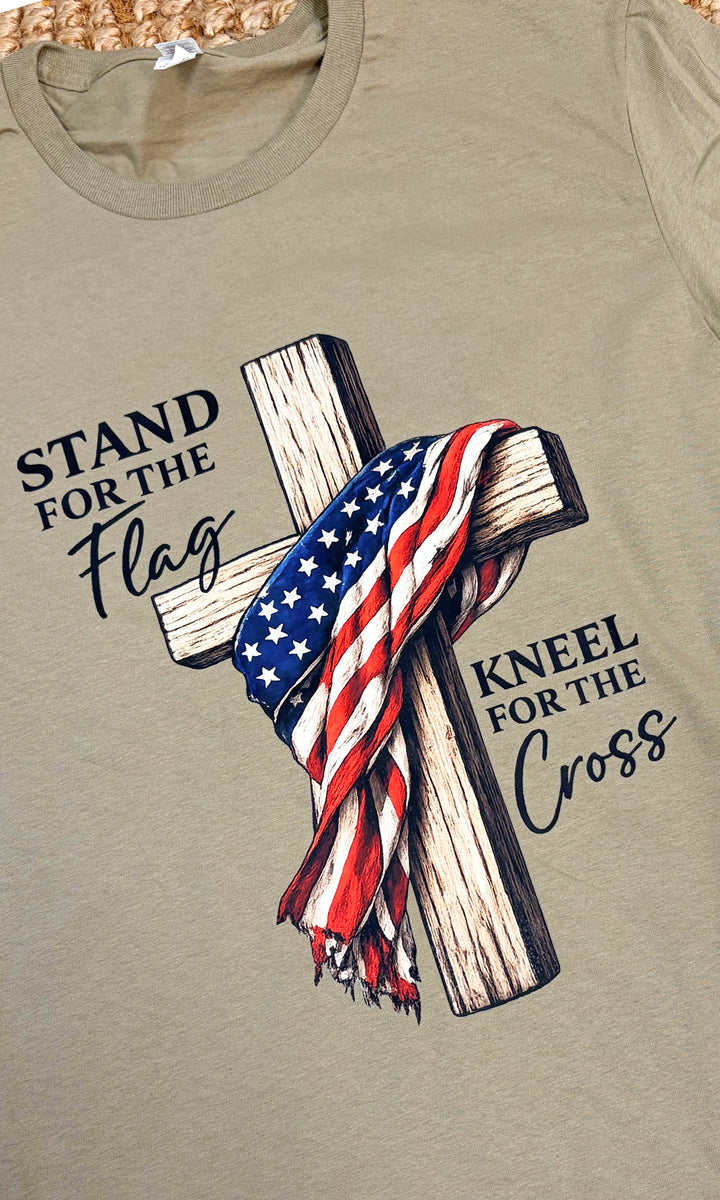 Stand For The Flag-Patriotic Graphic T-Shirt