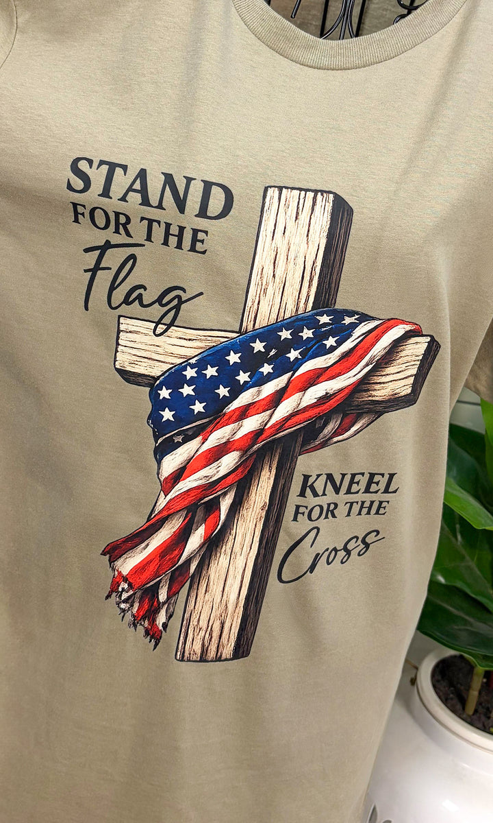Stand For The Flag-Patriotic Graphic T-Shirt