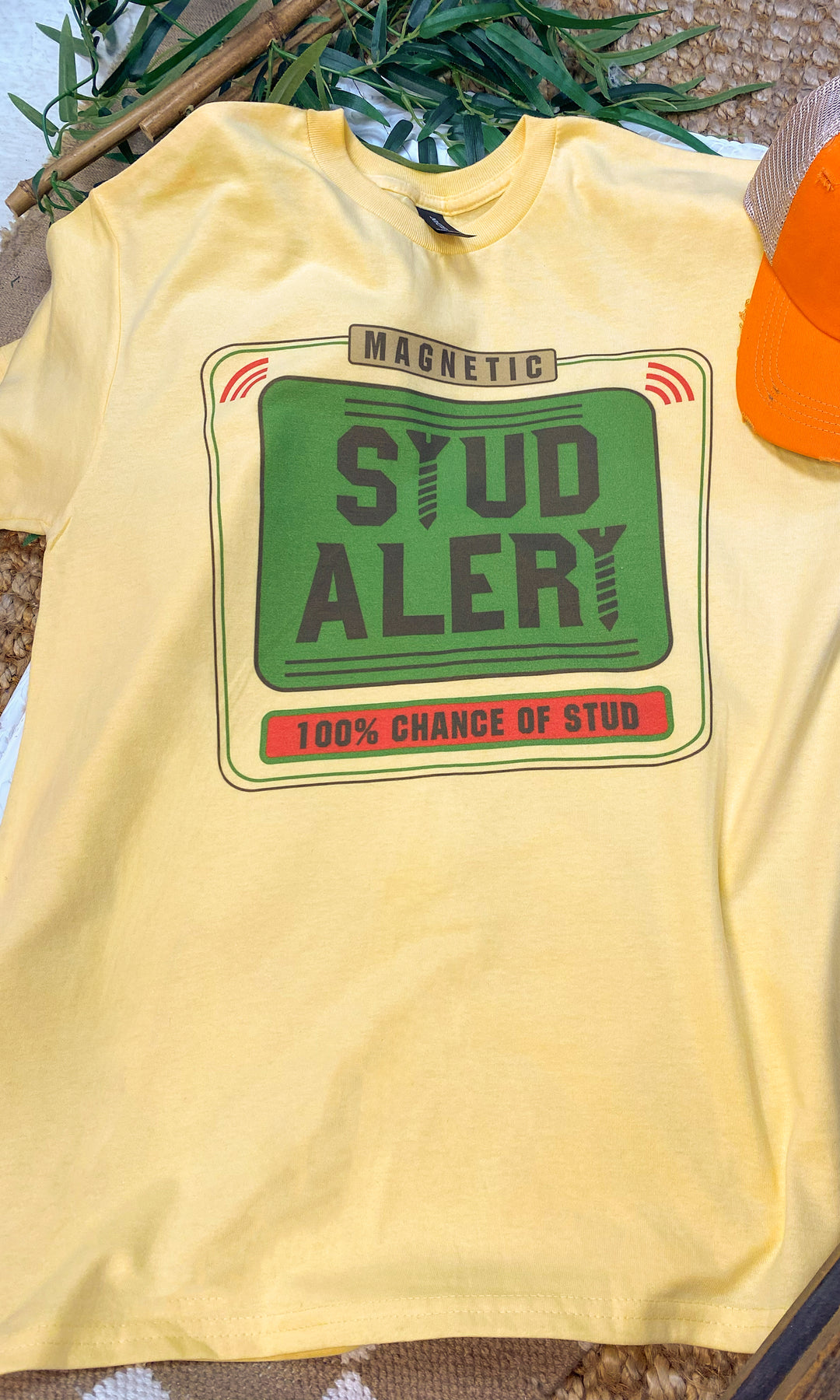 Stud Alert Graphic T-Shirt