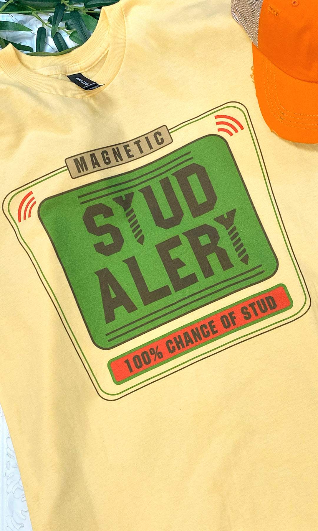 Stud Alert Graphic T-Shirt