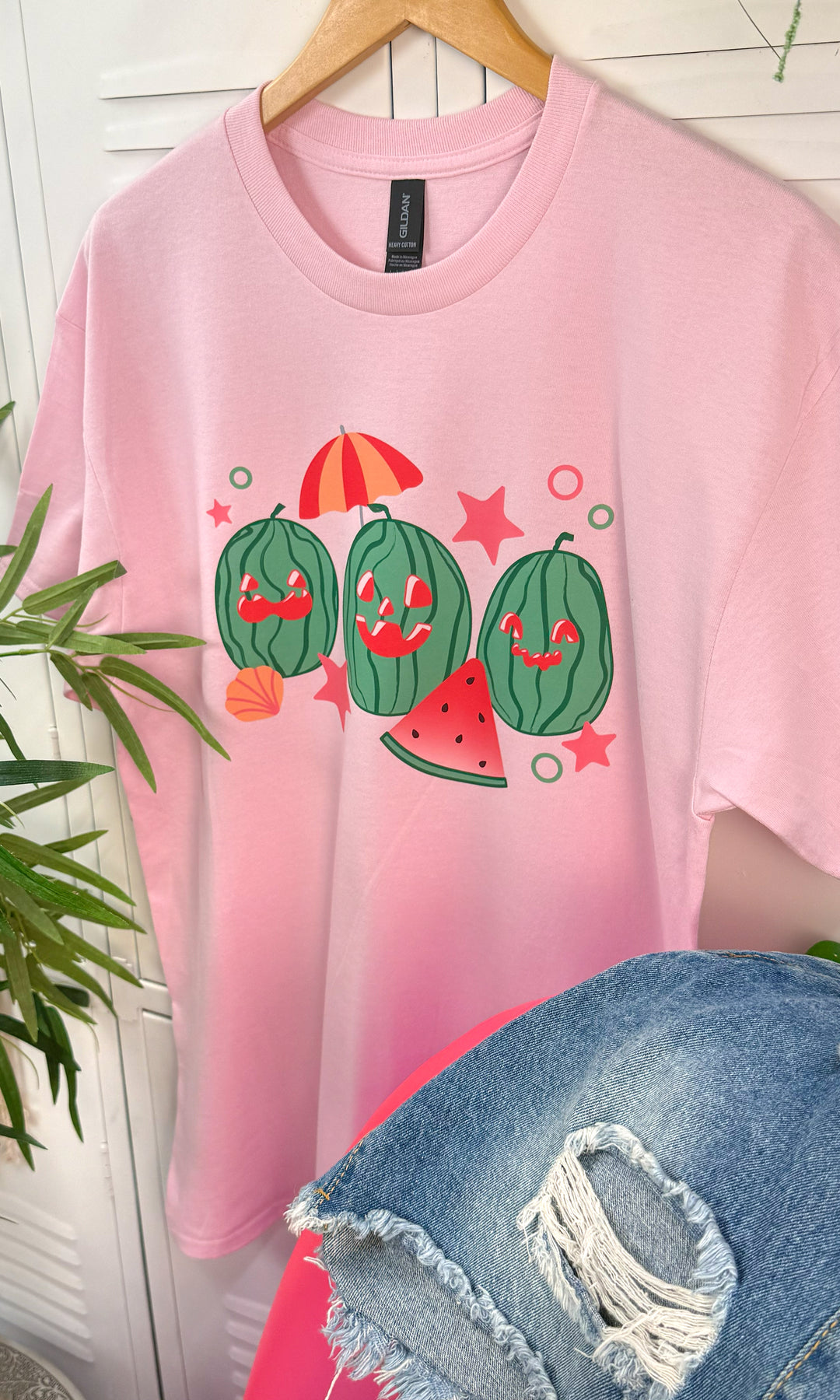 Summer Jack-O-Lantern Graphic T-Shirt
