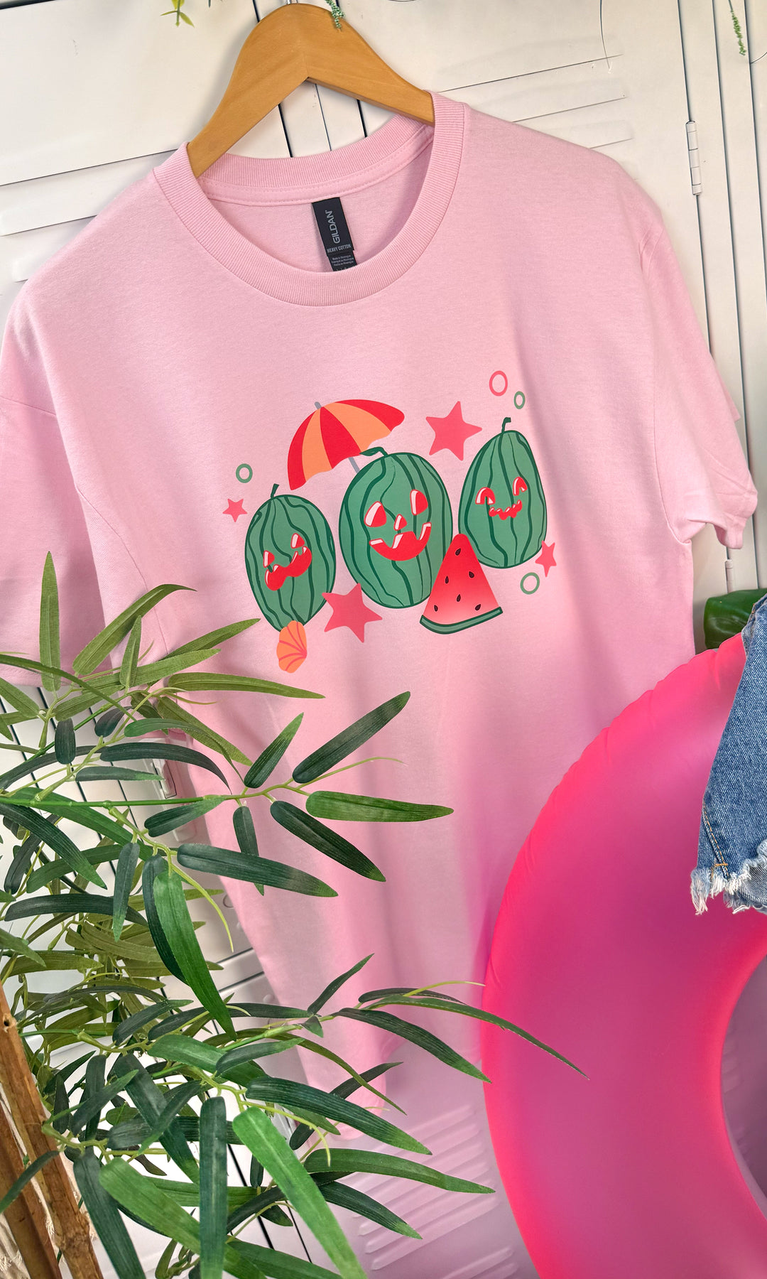 Summer Jack-O-Lantern Graphic T-Shirt