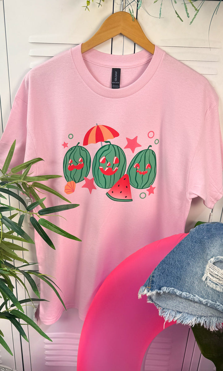 Summer Jack-O-Lantern Graphic T-Shirt