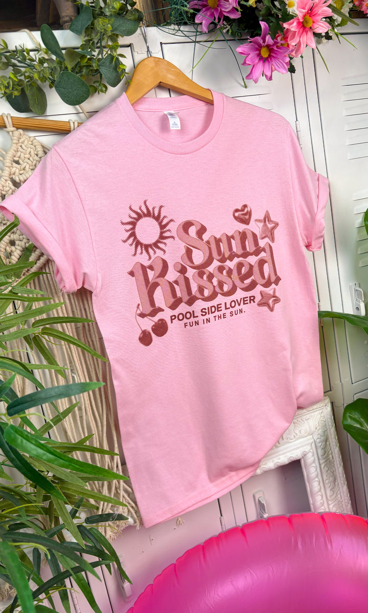 SunKissed Retro Halftone  Graphic T-Shirt