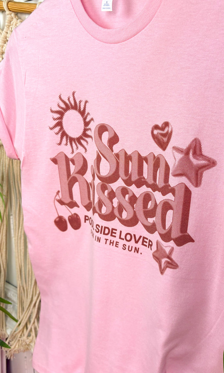 SunKissed Retro Halftone  Graphic T-Shirt