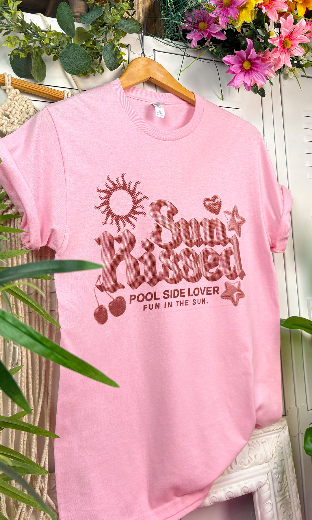 SunKissed Retro Halftone  Graphic T-Shirt