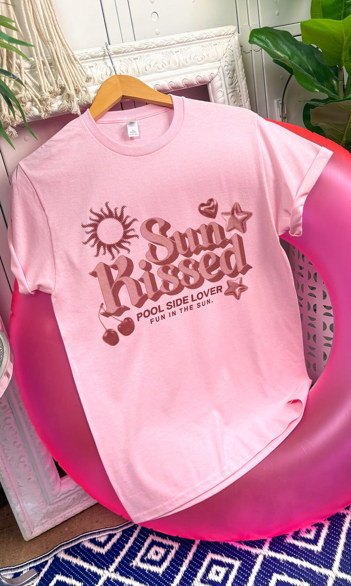 SunKissed Retro Halftone  Graphic T-Shirt