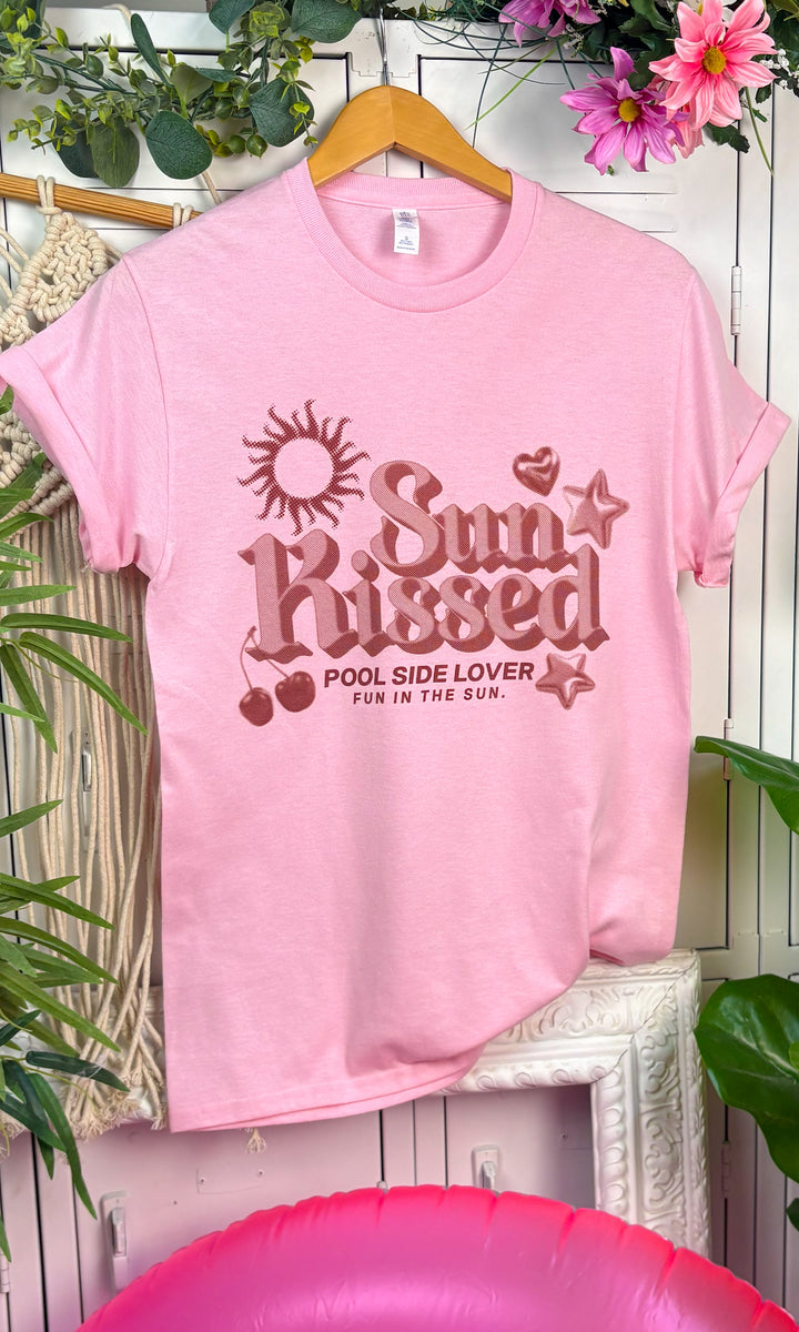 SunKissed Retro Halftone  Graphic T-Shirt