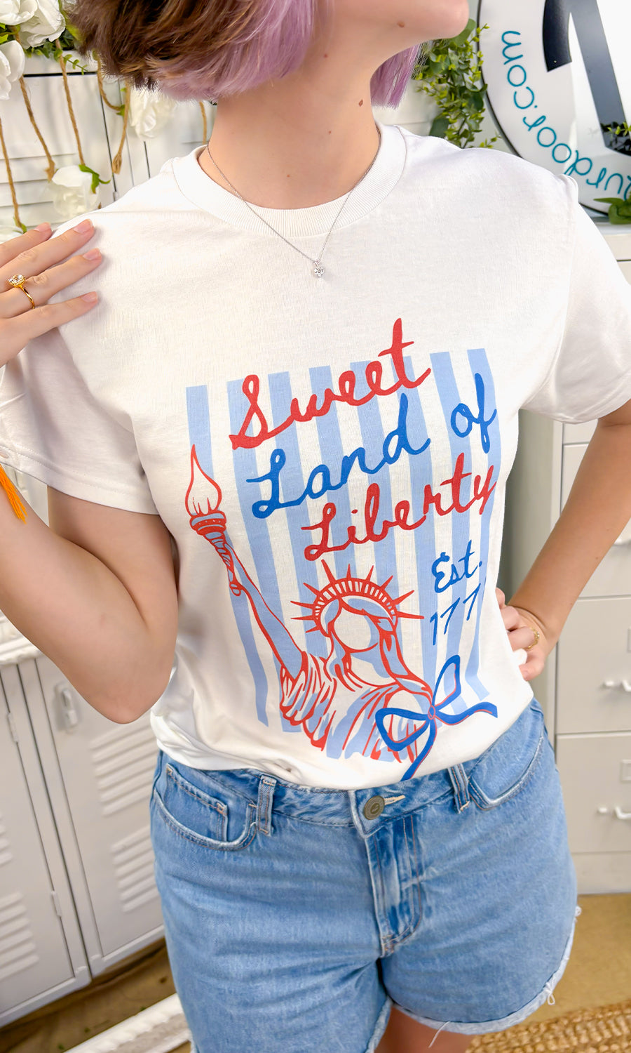 Sweet Land of Liberty Graphic T-Shirt